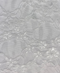 Fabric 12100 White lace